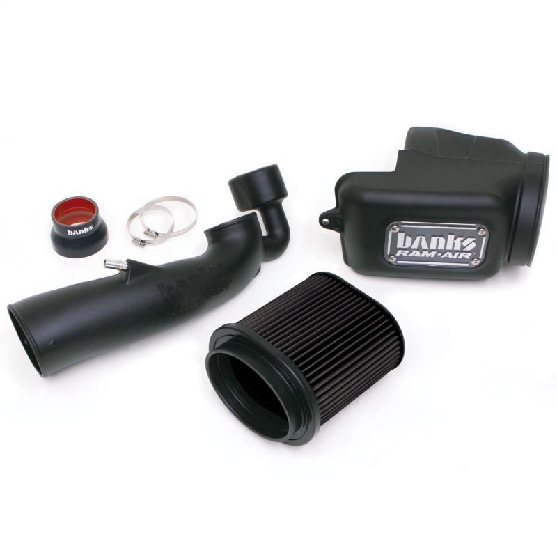 Jeep Wrangler Performance Air Intake - Banks Power - Ram-Air System + Big-Ass Dry Filter - `18-`25